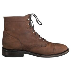 Thursday Boot Company Captain Brown Leather Lace Up Boots Mens Size 13